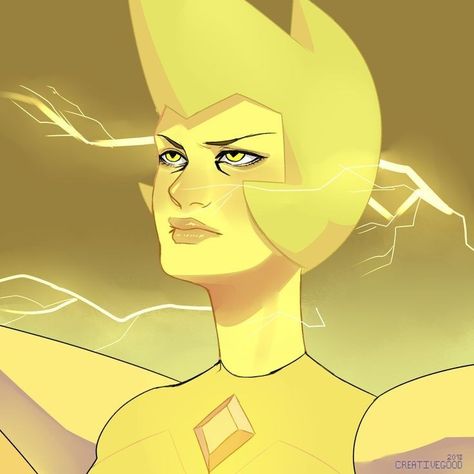 Yellow Diamond Fanart, Yellow Diamond Su, Yellow Diamond Steven Universe, Diamond Steven Universe, Diamond Authority, Steven Universe Drawing, Pearl Steven, Pinterest Art, Handmade Silver Jewelry