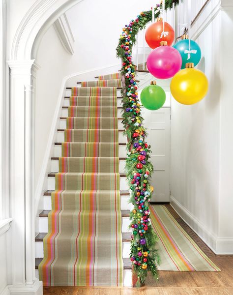 Annie Selke - Holiday 2023 Catalog - Page 6-7 Colorful Christmas Decorations, Whimsical Christmas Decor, Curtain Rod Hardware, Annie Selke, Cottage Furniture, Christmas Inflatables, Dash And Albert, Whimsical Christmas, Comfort And Joy