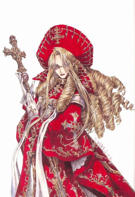 Caterina Sforza, Trinity Blood, The Nun, Blood Art, The Vatican, Ethereal Art, Anime Stuff, Manga Illustration, Art Reference Poses