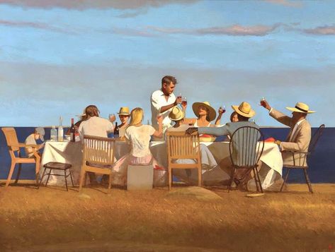 American Realism, The End Of An Era, Bo Bartlett, Architecture Collage, End Of An Era, Figurative Art, American Artists, Contemporary Paintings, American Art