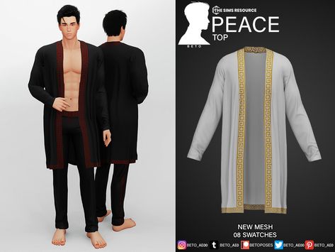 Sims 4 Men Cc, Island Clothes, Sims 4 Cc Male, Sims 4 Men Clothing, Sims 4 Royal, Ts4 Clothes, Sims 4 Male Clothes, Male Sweaters, Sims 4 Cas Cc