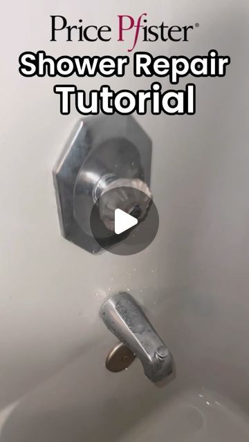 Dave Doc DIY on Instagram: "Leaking Price Pfister Shower Valve Repair #shower #diy #howto #tutorial

@homedepot" Shower Repair, Shower Diy, Shower Fixtures, Water Valves, Shower Valve, March 5, Water Flow, Home Repair, Creative Home