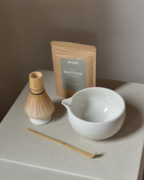 Matcha Station, Matcha Tea Photography, Matcha Set Aesthetic, Eco Minimalist, Matcha Ceramic Set, Matcha At Home, Ceramic Matcha Set, Matcha Bar, Matcha Kit