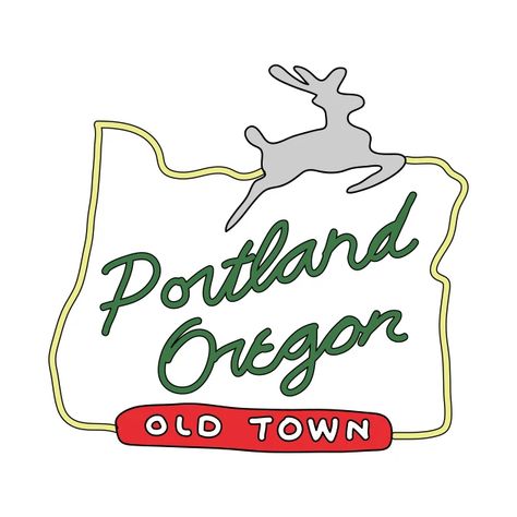 Travel Vector, Astoria Oregon, Portland Travel, Retro Logo, Pyrography, Portland Oregon, North West, Junk Journal, Portland