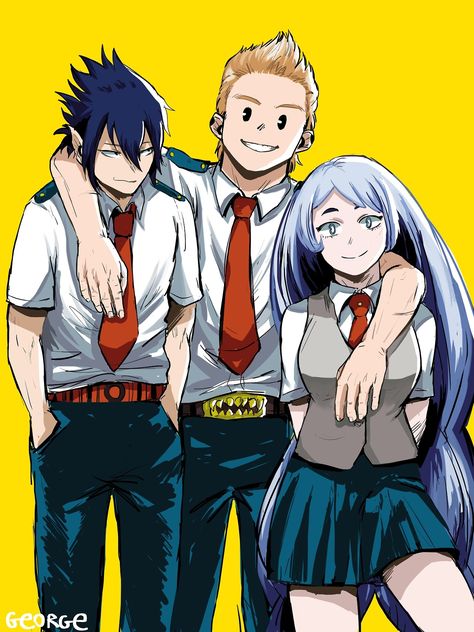 Big 3 Anime, Mirio Togata, Tamaki Amajiki, Big Three, My Hero Academia Memes, Buko No Hero Academia, Anime Crossover, Hero Academia Characters, Fan Fiction