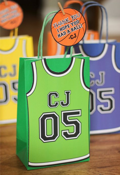 Basketball Favor Bags Candy Bag Goody Bag Favor Ideas | Etsy Basketball Party Goodie Bags, Basketball Goodie Bag Ideas, Jersey Party Ideas, Basketball Party Ideas, Basketball Theme Birthday Party, Basketball Banquet, Basketball Themed Birthday Party, Basketball Theme Birthday, Basketball Party Favors