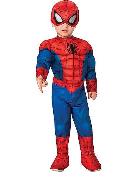 Toddler Spider-Man One Piece Costume - Marvel - Spirithalloween.com Spiderman Toddler, Superhero Halloween Costumes, Spider Man Costume, Black Panther Costume, Superhero Spiderman, Superhero Halloween, Superhero Theme Party, Spiderman Costume, Marvel Kids