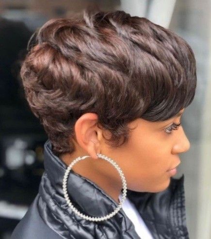 Growing Out Pixie Hairstyles Black Women, Pixie Hairstyles For Black Women, Bald Baddie, Short Relaxed Hairstyles, Short Natural Haircuts, Black Women Short Hairstyles, Black Hair Short Cuts, Natural Hair Short Cuts, Stylish Short Hair