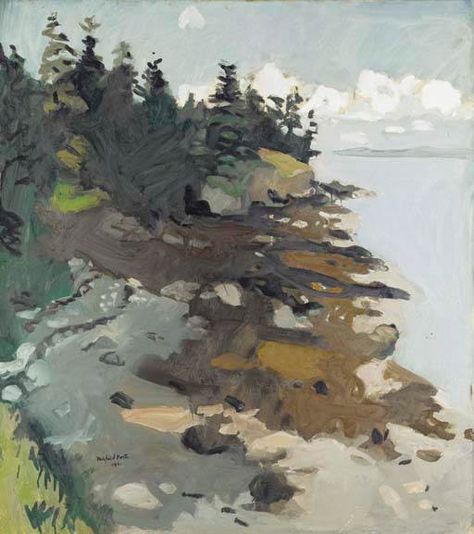 Fairfield Porter, American Painting, Abstract Art Landscape, Paintings I Love, Museum Of Modern Art, Tree Painting, Abstract Landscape, Painting Inspiration, Landscape Art