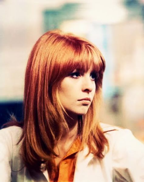 Calico skies: Muse: Pamela Courson Jane Asher, Natasha Romanoff, Ginger Hair, Hair Envy, Grunge Hair, Great Hair, Hair Dos, Hairstyles With Bangs, Pretty Hairstyles