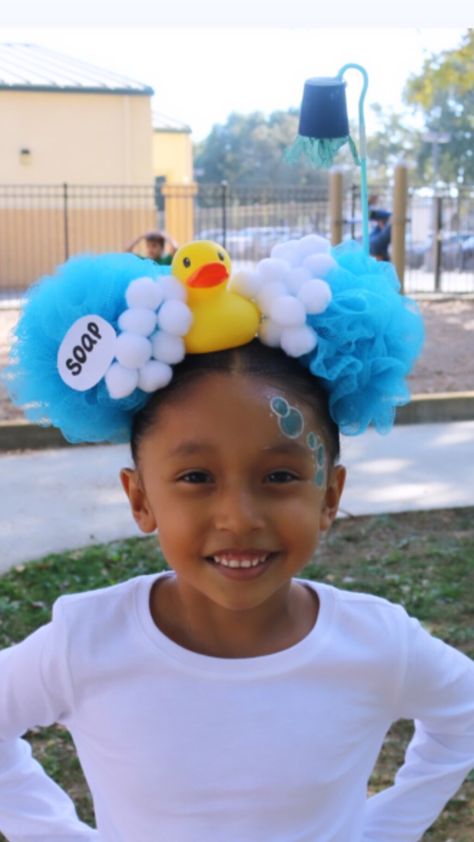 Crazy Hat Day, Girl Hair Dos, Hat Day, Wacky Hair Days, Bows Diy, Crazy Hats, Wacky Hair, Easter Hairstyles For Kids, Crazy Hair Day At School