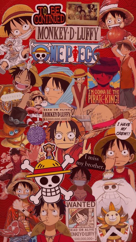 #luffy #ruffy #monkeydluffy #onepiece #pirate #red #monkeydruffy Luffy Red Wallpaper, Luffy Asthetic Wallpers, Red One Piece Wallpaper, Red Cartoon Aesthetic, Aesthetic One Piece Wallpaper, Luffy Lockscreen, One Piece Aesthetic Wallpaper, One Piece Wallpaper Luffy, One Piece Phone Wallpaper