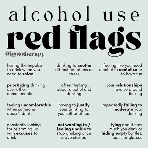 Quit Drinking Quote, Alcohol Awareness, Giving Up Alcohol, Alcohol Use Disorder, Alcohol Quotes, Quit Drinking, Bad Time, Recovery Quotes, Red Flags