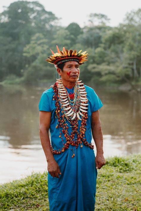 Amazon Natives, Ecuador Travel, Wildlife Reserve, Fish Species, Indigenous Community, Bus Ride, Places In The World, Amazon Rainforest, Traditional Clothes