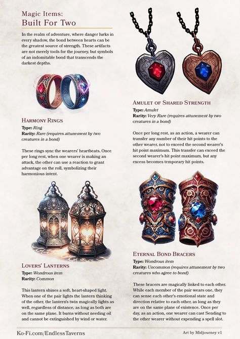 Dnd Bracelet Item, Magic Items For Wizards, Homebrew Magic Items 5e Wizard, Ranger Items Dnd, Dnd Alice In Wonderland, Dnd Rare Magic Items, Dnd Bard Items, Dnd Jewelry Items, Dnd Healing Items