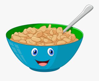 Chirpings from a Strathalan Sparrow:       I enjoy having cornflakes for breakfast each... Breakfast Cartoon, Breakfast Clipart, 1980 Cartoons, Colorful Breakfast, Fancy Breakfast, Bowl Of Cereal, Bowl Food, Food Clips, Recipe Binders