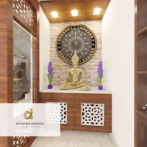 Buddha Statue Home Interior Design, Buddha Statue Decor, Buddha Statue Home, Statue Decor, Design Living, Interior Design Ideas, Ceiling Design, Interior Design Living Room, Home Interior