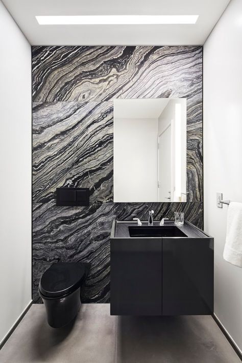 Spa Washroom, Klein Toilet, Black Marble Bathroom, Luxury Bathroom Inspiration, Small Bathroom Remodel Designs, Ideas Baños, French Country Bathroom, Bathroom Inspiration Modern, Bad Inspiration