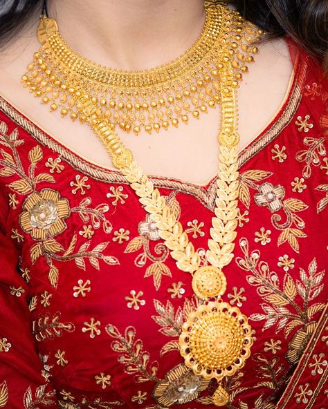 Gold bridal jewelry holds a cherished place in the hearts of Nepali women. Brides adorn themselves with exquisite pieces of antique gold jewelry, each with its own unique story and craftsmanship. Traditional gold jewelry, often adorned with precious stones, such as rubies and emeralds, not only complements a bride's attire but also signifies her legacy of love and commitment. 📩 Dm us for more information. WhatsApp/Call: 9851169869 Visit us at: 📍Bishal Bazar, Shop no 2 Newroad, Kathmandu ... Traditional Gold Jewelry, Legacy Of Love, Gold Bridal Jewelry, Nepali Jewelry, Bride Attire, Whatsapp Call, Antique Gold Jewelry, Bridal Gold Jewellery, In The Heart