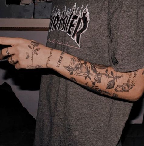 Aesthetic Arm Tattoos, Arm Tattoos, Tattoos For Guys, I Hope, Tattoos