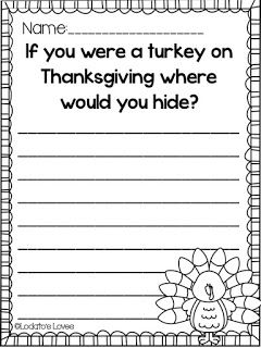 Thanksgiving Social Studies Kindergarten, Thanksgiving Writing Activities 2nd Grade, Thanksgiving Craft Classroom, Thanksgiving Writing Prompts 2nd Grade, November 1st Grade Activities, Thanksgiving Handwriting Activities, November First Grade Activities, Thanksgiving Second Grade, 1st Grade November Activities