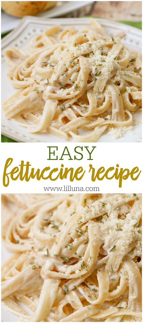 Garlic Fettuccine Alfredo, Garlic Fettucini Alfredo Recipe, Quick Alfredo Pasta, Fettuccine Recipes Easy, Quick Fettucini Alfredo Recipe, Easy Fettuccine Recipes, Fettucini Alfredo Recipe Chicken Easy, Best Fettuccine Alfredo Recipe, Fettechini Alfredo