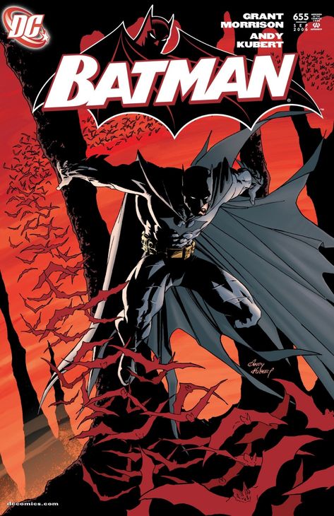 Batman #655 - Andy Kubert Batman Comic Poster, Dc Comics Poster, All Star Superman, Batman Comic Cover, Batman Poster, Batman Artwork, Comic Poster, Arte Dc Comics, Damian Wayne