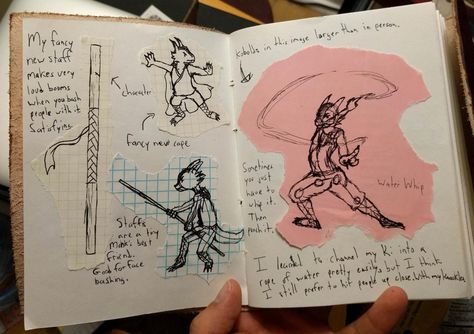 [Art]I've been keeping an illustrated journal for my DnD character to scribble in, here's a few of my favorite entries! - Album on Imgur Dnd Character Notebook, Dnd Journal Aesthetic, Dnd Journal Cover, Dnd Character Journal Ideas, Dnd Journal Pages, Dnd Scrapbook, D&d Character Journal, Character Journal Ideas, Dnd Bullet Journal