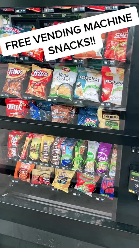 How To Get Free Money From Vending Machine, Recipes For Things You Already Have, How To Get Free Things From Vending Machines, How To Get Free Things From A Vending Machine, Hacks Vending Machine, How To Get Money Out Of A Vending Machine, Vending Machine Snack Ideas, Hacks For Vending Machines, Every Day Hacks