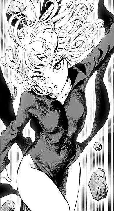 Tatsumaki Manga Art, Tatsumaki Wallpaper, One Punch Man 1, Tatsumaki Manga, Punch Manga, Opm Manga, Chinese Drawings, Drawing Hair Tutorial, One Punch Man Manga