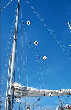 Is your main difficult to tame? Consider installing lazy jacks on your boat to handle your main with ease. Sailboat Living, Build Your Own Boat, Boat Projects, Boat Stuff, Boat Plans, Boat Design, Small Boats, Sailing Yacht, Boat Building