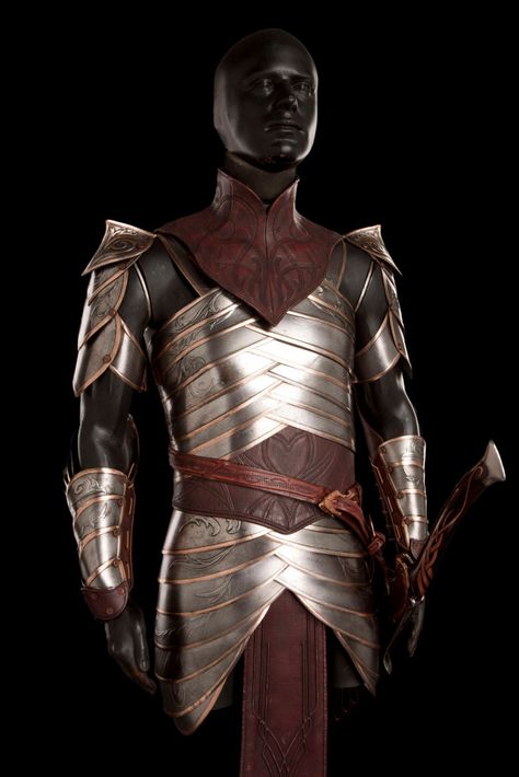 Stuff We Make | Weta Workshop Lotr Elf Armor, Lotr Elven Armor, Elven Armor Concept Art, Elven Armor, Elf Armor, Lotr Elves, Captain America Movie, Tolkien Art, Weta Workshop