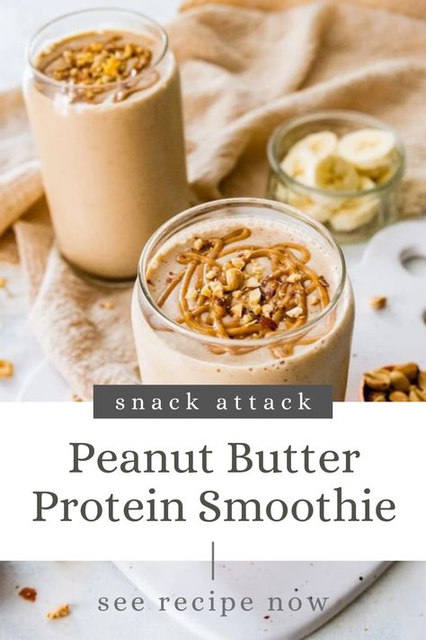 Peanut Butter Oatmeal Protein Shake, Peanut Butter Protein Shake No Banana, Vanilla Peanut Butter Protein Shake, Peanut Butter Power Scooters Recipe, Pb Fit Protein Shake, Protein Shake Peanut Butter, Pb Protein Shake, Peanut Butter Powder Smoothie, Vanilla Protein Powder Smoothie