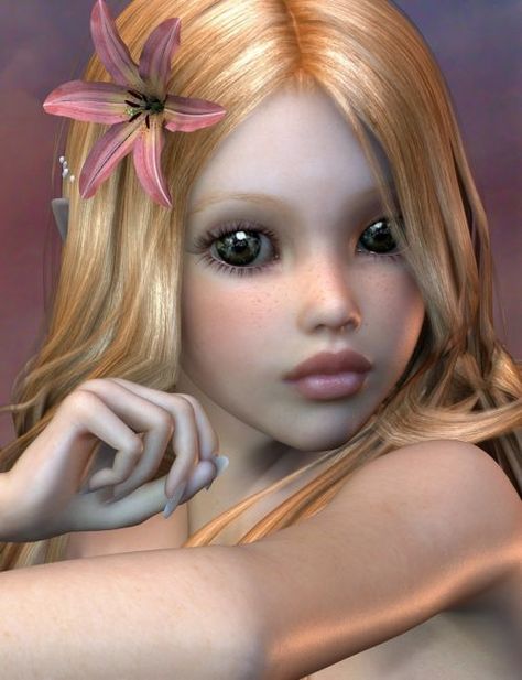 Scotlyn for V4 | Fairies Elves for Daz Studio and Poser Fairy Beauty, 3d Fairy, Fairy Face, Retro Fairy, Character Female, Future Wallpaper, Chicano Drawings, Fairy Illustration