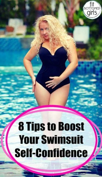 Some confidence-boosting tips to rock that swimsuit this summer. | Fit Bottomed Girls Swimwear For Big Bust, Large Bust Swimwear, Large Bust Swimsuit, Big Bust Fashion, Trendy Swimwear Bikinis, Best Swimwear, Plus Size Swim, Trendy Swimwear, Big Bust