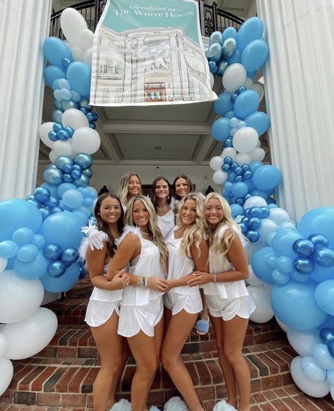 Spirit Week Themes, Sorority Work Week, Sorority Recruitment Themes, Sorority Themes, Recruitment Themes, Pj Party, Bid Day Themes, Theme Days, Sorority Recruitment