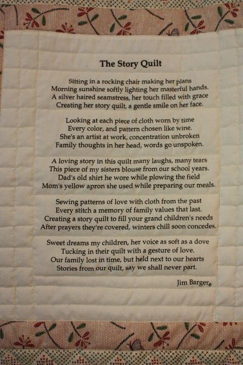 Poem quilt block only to make your own wall hanging or incorporate it into a full sized quilt. Poems written by my husband and silk screened on a 100% cotton muslin block. Permanent ink can be ironed and washed and will not wash out or fade. Story Quilt Blocks are approximately 14x15 This block would make a good project for a quilt guild or other class project.  Thank you for visiting my shop, if you have any questions please feel free to contact me. My husband was inspired by his grandmother an Quilt Poems, Freedom Quilt, Story Quilt, Yellow Apron, Wedding Day Quotes, Red Pepper Quilts, Quilt Blocks Easy, Quilt Stories, Quilt Labels