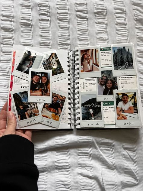 #LoveStory #RomanticEncounters #HeartfeltConnections #DateNightIdeas #SoulmateSearch #FlirtyFridays #CandlelitDinners #StarryEyedMoments #LoveQuotes #DreamyDates #WhisperedPromises #AmourAdventures Journal Polaroid, Boyfriend Scrapbook, Beginner Scrapbooking, Go Viral On Tiktok, Scrapbook Fonts, Friend Scrapbook, Diy Photo Book, Cute Scrapbooks, Scrapbook Pictures