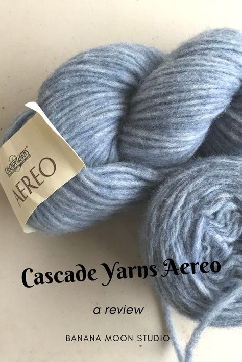 Review of Cascade Yarns Aereo from Banana Moon Studio. This featherweight yarn is cozy and soft! See my finished swatches and thoughts in this video review. #cascadeyarnsaereo #yarnreview #cascadeaereo Cascade Yarn, Show And Tell, Ear Warmers, Soft Yarn, Crocheted Item, Knitting Projects, Washing Clothes, Elk, Free Crochet Pattern