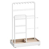 Organizing Walk In Closet, Stackable Shoe Rack, Jewelry Organizer Stand, Bracelet Holder, Jewelry Display Stand, Bracelet Holders, Glass Front Cabinets, Small Bench, Organizer Jewelry