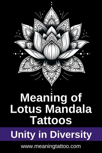 Each lotus mandala tattoo is a universe of meaning, encompassing themes of unity, purity, enlightenment, and the cosmos. Why do individuals gravitate towards this particular design? Click through to our article for information about the cultural and personal significance behind these tattoos, and follow us for the latest in meaningful tattoo art. Meaning Of Mandala Tattoo, Goddess Durga Tattoo, Mandala Tattoo With Names, Lotus And Mandala Tattoo, Lotus Tatoos Meaning, Lotus Flower Tattoo Mandala, Lotus Flower Drawing Mandala, Mandala Meaning Symbols, Mandala Chandelier Tattoo