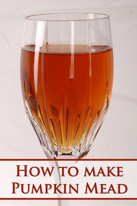 Mead Wine Recipes, Wine Making Recipes, Homemade Wine Recipes, Mead Wine, How To Make Mead, Mead Recipe, Pumpkin Wine, Homemade Alcohol, Brewing Recipes