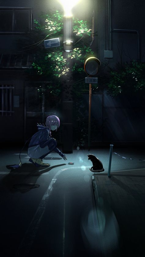 Anime Backgrounds Wallpapers, Dark Art Illustrations, Anime Scenery Wallpaper, Dark Anime, Scenery Wallpaper, Anime Background, Aesthetic Backgrounds, Anime Scenery, Cute Cartoon Wallpapers