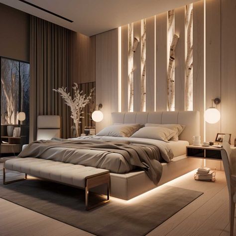 Design A Bedroom, تصميم داخلي فاخر, Luxury Room Bedroom, Bedroom Interior Design Luxury, Modern Luxury Bedroom, تصميم للمنزل العصري, Bed Design Modern, Luxury Bedroom Master, Luxury Rooms