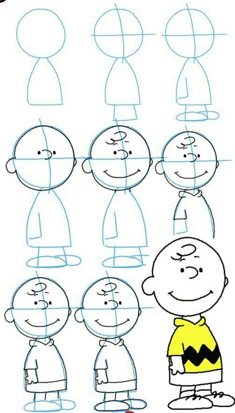 CHARLIE BROWN... How To Draw Charlie Brown, Charlie Brown Drawing, Brown Drawing, Charly Brown, Draw Cartoon Characters, Snoopy Drawing, Draw Cartoon, Drawing Lesson, Peanuts Cartoon