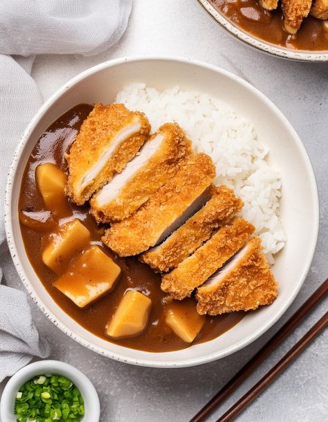 Simple But Delicious Japanese Katsu Curry Recipe Japanese Katsu Curry, Katsu Curry Recipe, Japanese Katsu, Katsu Curry Recipes, Chocolate Pudding Cake Recipe, Katsu Curry, Chocolate Pudding Cake, Mousse Cake Recipe, Japanese Curry