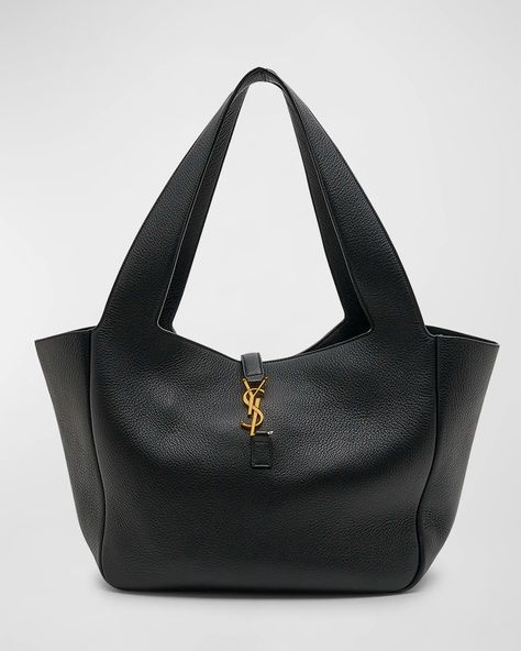 Saint Laurent Bea Supple Cabas Shoulder Bag | Neiman Marcus Ysl Tote Bag, Ysl Tote, Saint Laurent Tote, Ysl Logo, Womens Designer Handbags, Designer Totes, Top Handle Handbags, Saint Laurent Bag, Professional Cleaning