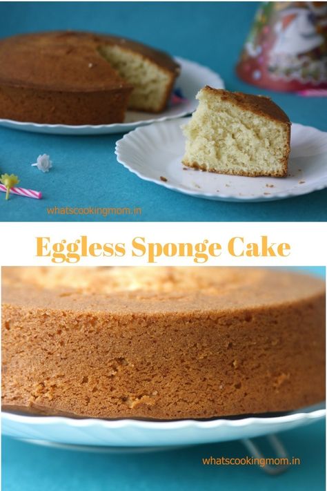 Baking Cake Recipes, Goto Recipe, Eggless Sponge Cake, Melted Ice Cream, Whats Cooking, Mocha Cake, Eggless Cake Recipe, Eggless Desserts, Yoghurt Cake