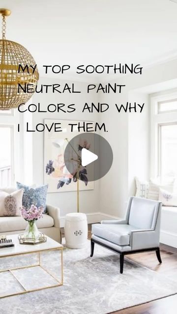 Christina Marie McCombs on Instagram: "Dive into the warm embrace of Soothing Neutrals in today’s spotlight from our cherished paint color series! These shades are your canvas for a tranquil, cozy atmosphere that whispers elegance and simplicity:

* Whispering Wheat by Glidden
* Soft Chamois by Benjamin Moore
* Alabaster by Sherwin Williams
* Classic Gray by Benjamin Moore
* Balanced Beige by Sherwin Williams

Each color offers a unique blend of warmth and light, creating spaces that feel open and airy, yet intimately cozy. They’re the unsung heroes of the color world, providing a versatile backdrop for any style of decor. 

Which of these gentle, soothing neutrals speaks to your soul? 

#soothingneutrals #cozyinteriors #paintcolorjourney #glidden #benjaminmoore #sherwinwilliams #neutralha Benjamin Moore Alabaster, Benjamin Moore Soft Chamois, Soft Chamois, Wall Arrangements, Top Paint Colors, Balanced Beige, Neutral Paint Colors, Classic Gray, Neutral Paint