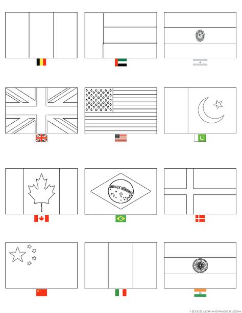 Country flags Coloring Pages Country Flag Coloring Pages, Flags Colouring Pages, Coloring Flags Free Printable, Country Flags Of The World Printable, World Flags Printable, Flags For Kids, Flags Coloring Pages, Europe Flag, Coloring Pages Ideas